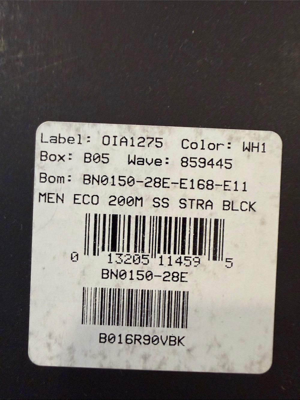 Citizen Men's Black Stainless Steel 200M Eco-Drive Watch